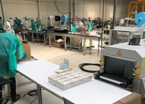 Le challenge BioSerenity : Équiper une usine de fabrication de masques chirurgicaux en seulement 1 mois - ASTIC Emballage Troyes