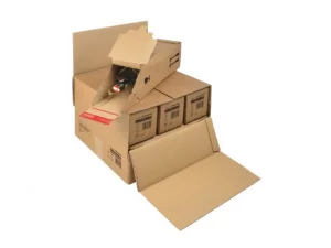 Carton pour emballage de 3 ou 6 bouteilles cp 181 de colompac