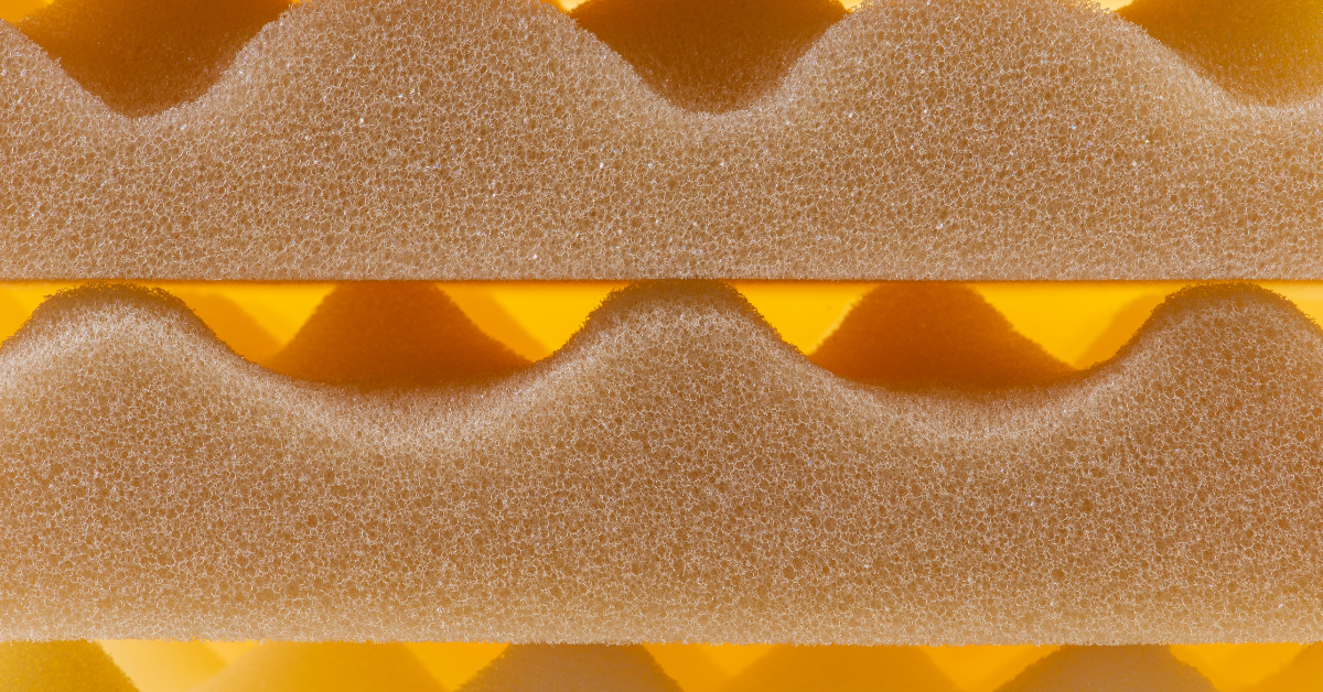 Calage mousse découpé