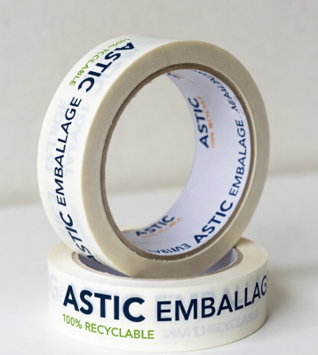 Différents types de rubans adhésifs personnalisés pour entreprises.