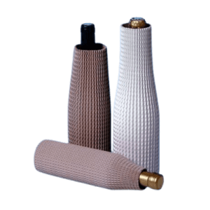 carbion astic protection bouteille