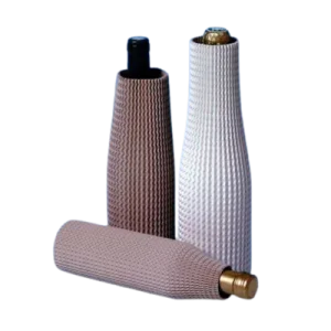 carbion astic protection bouteille